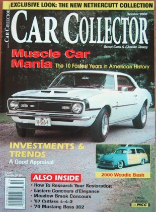 CAR COLLECTOR 2000 OCT - MUSCLE CARS, 442, BOSS 302